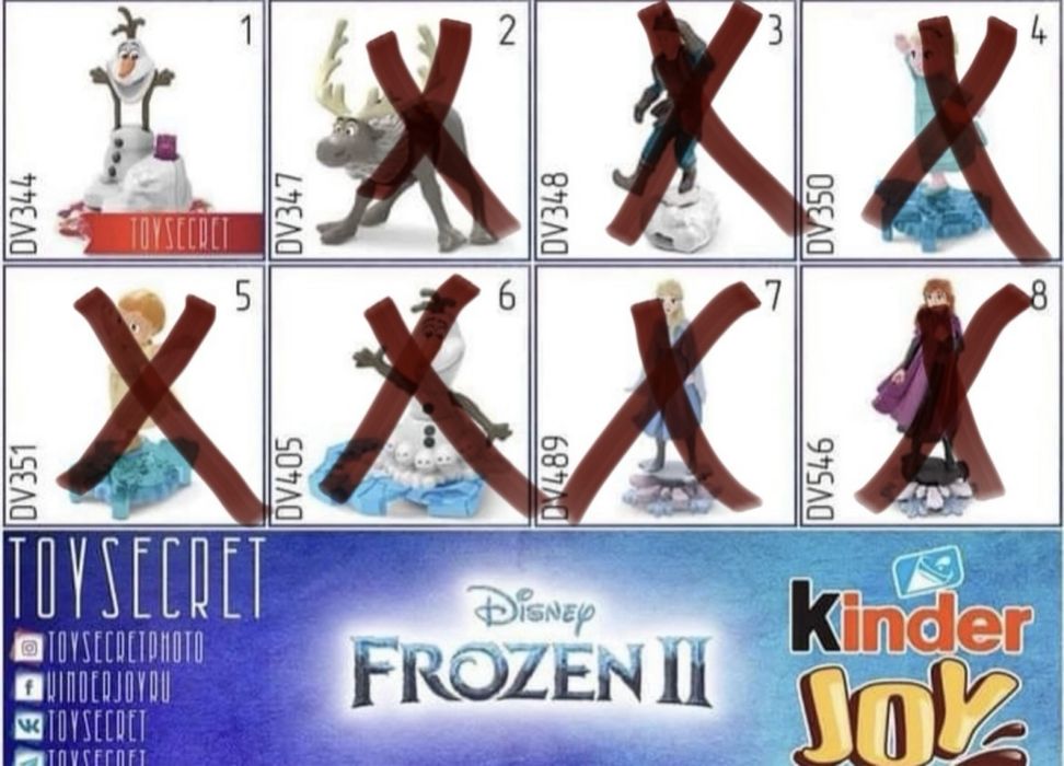 Кіндер іграшки обмін