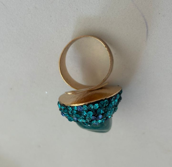 Conjunto pulseira e anel