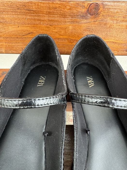 балетки ZARA в стиле Мэри Джейн 38
