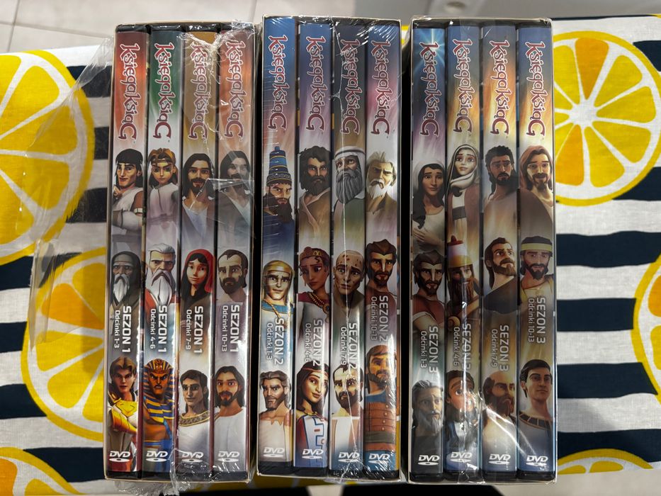 Księga ksiąg sezon 1, 2, 3 płyty DVD