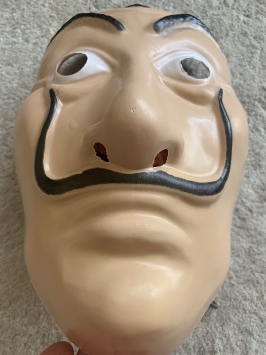 Halloween Maska dom z papieru maska Dalego