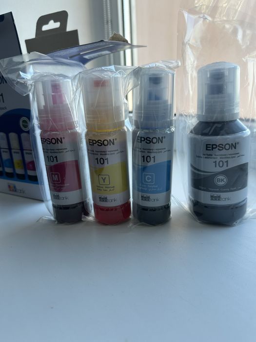 Новые краски для принтера EPSON