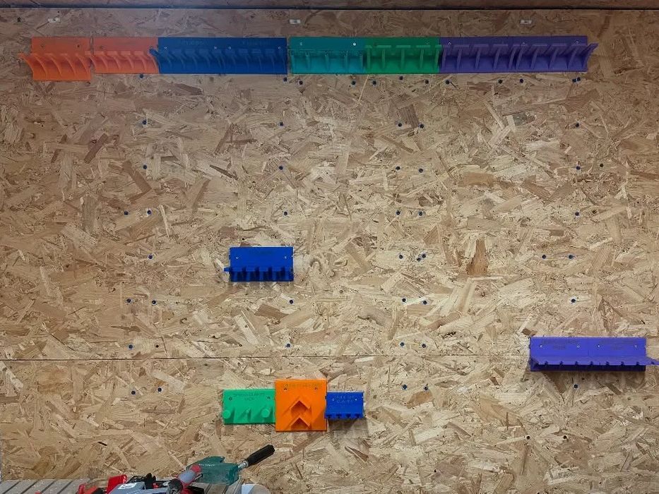 Suporte Modular para Grampos de Marcenaria