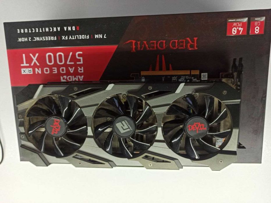 rx 5700 xt red devil - купить компьютеры и комплектующие