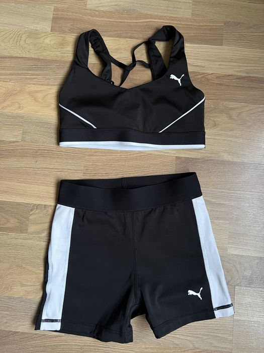Спортивниц комплект топ і шорти puma