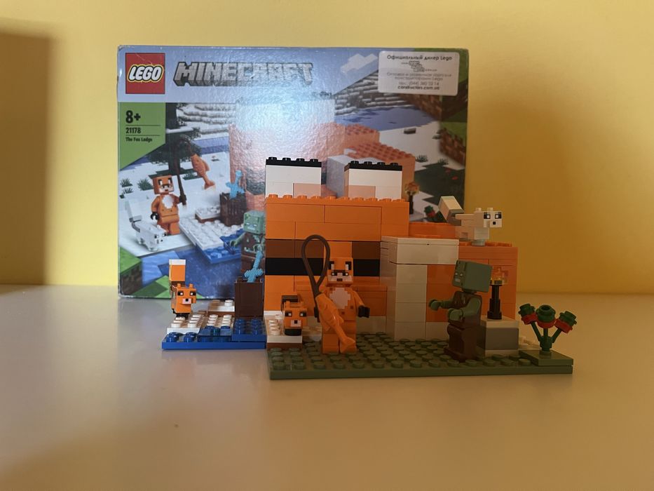 Lego Minecraft The fox ledge (21178)