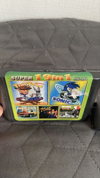 Картриджі для Sega Mega Drive 2
