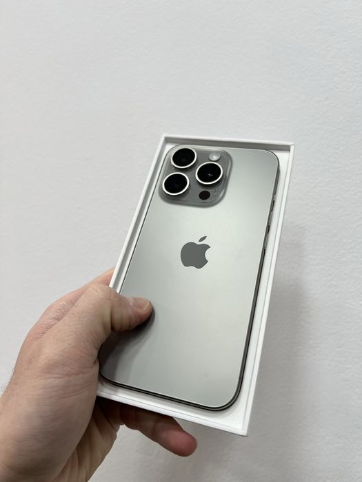 Apple iPhone 15 Pro 128GB Kolor: Natural |Gw12M|Sklep|Raty|