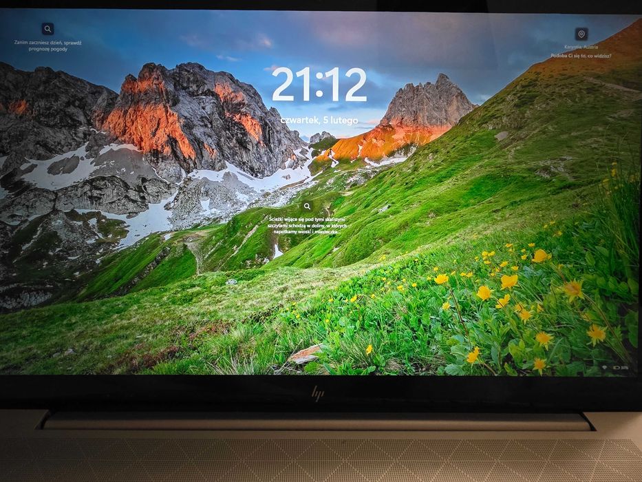 Laptop HP Envy Intel Core i7 1.30GHz 32 Gb RAM 500GB SSD 17''