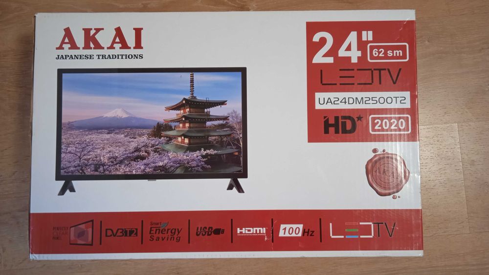 Телевізор LED  AKAI 24 дюйми