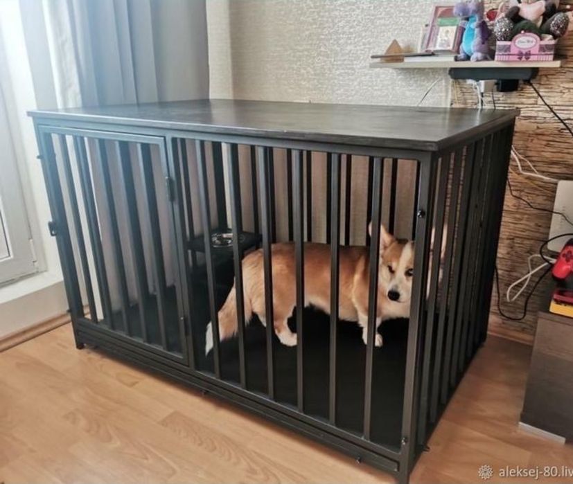 Клітка для тварин вольєр металевий