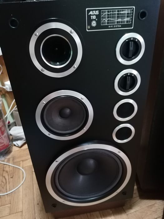 Kolumny Altus 110. Głośniki. Technics zestaw.