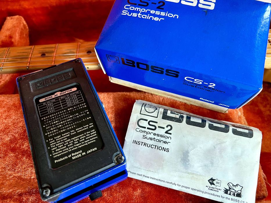 Boss CS-2 Compression Sustainer Japan 1985 Compressor