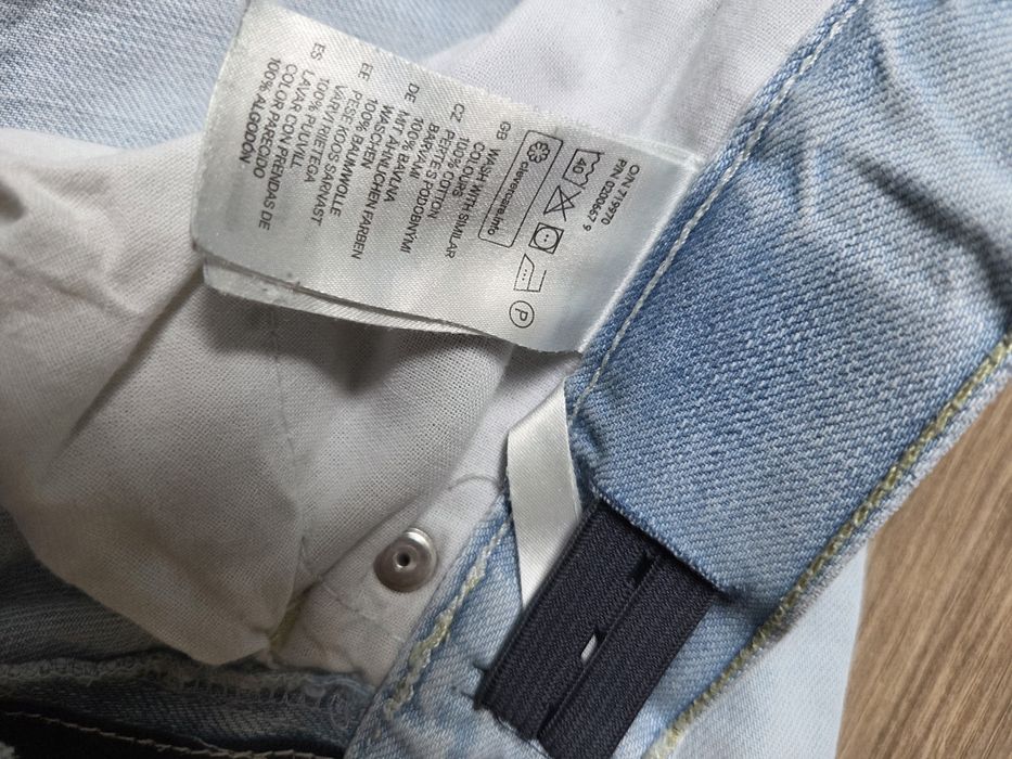 Spodenki jeansowe r.152