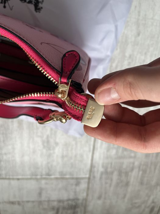 coach torebka nowa styl wiśni