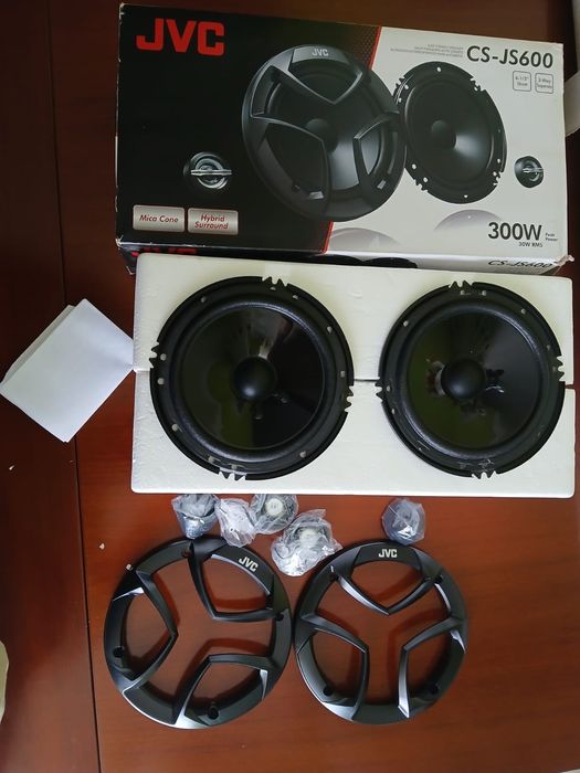 Colunas JVC 17cm