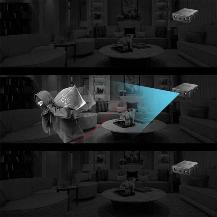Micro Câmara Vigilância WiFi Full HD 1080P Espiã | Visão Noturna NOVA