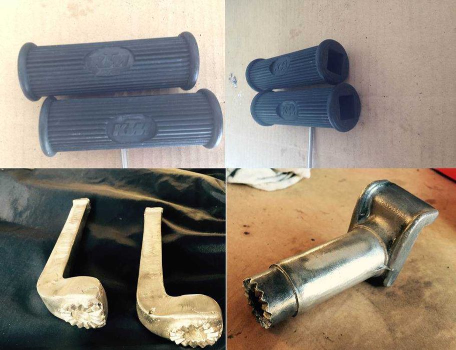 Patins pousa pes KTM Comet sachs export 50 s