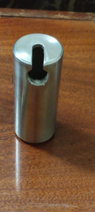 Замок навісний гвинтовий ( нержавіюча сталь)