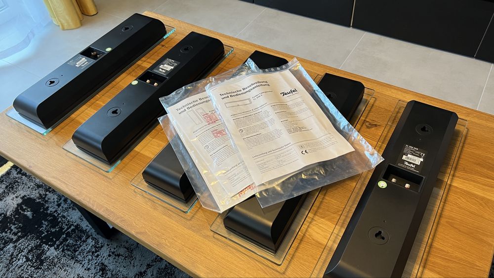 TEUFEL CL 250 FCR C Dolby Surround kolumny glosniki jak nowe! Motiv