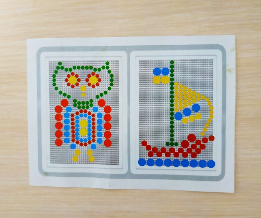 Розвиваючі настільні  ігри, Мозаїка Технок, 300 фішок різного розміру