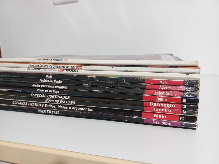 11 Revistas - Caras Decoração - Anos 90/00
