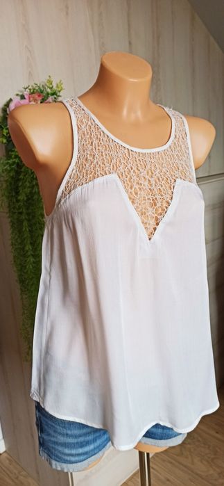 Sg Piękny kobiecy i seksowny top bluzeczka 36 , S H&M top