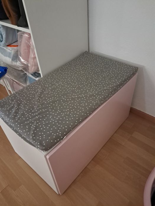 Baú arrumação de brinquedos do ikea
