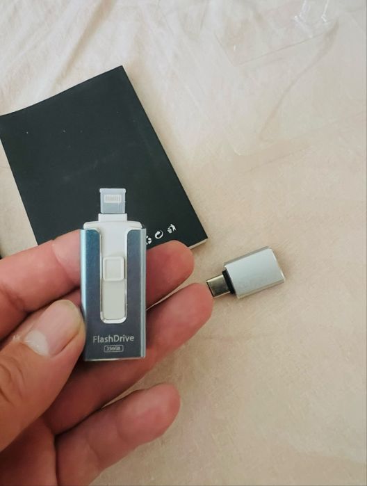 Флеш накопичувач для iPhone,  флешка USB Type-C памʼять 256