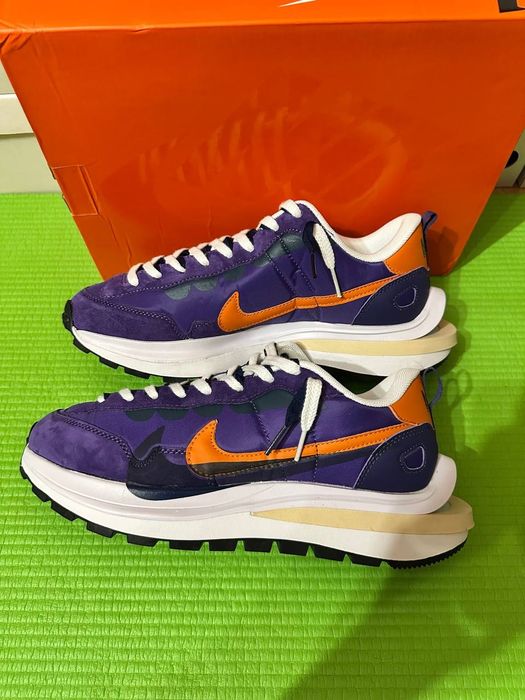 Nike VaporWaffle x sacai Dark Iris (Фіолетові) кросівки чоловічі сакай найк сакаї сакаи