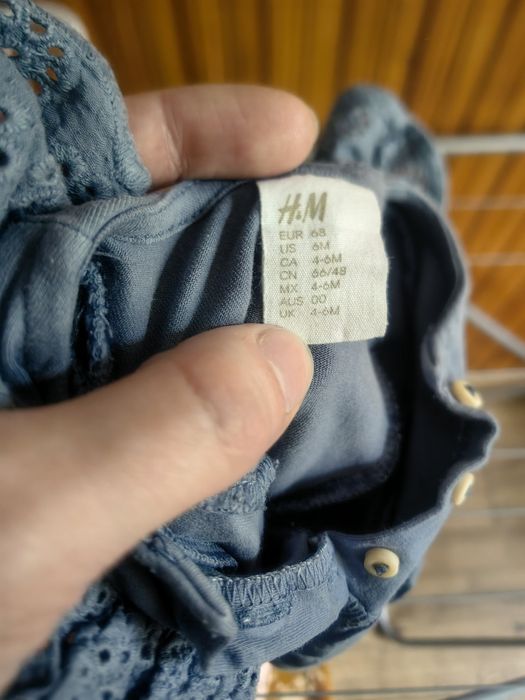 Sukienka niemowlęca H&M, 62-68