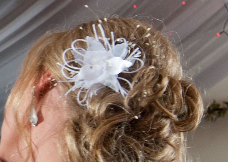 Stroik ozdoba ślubna do włosów