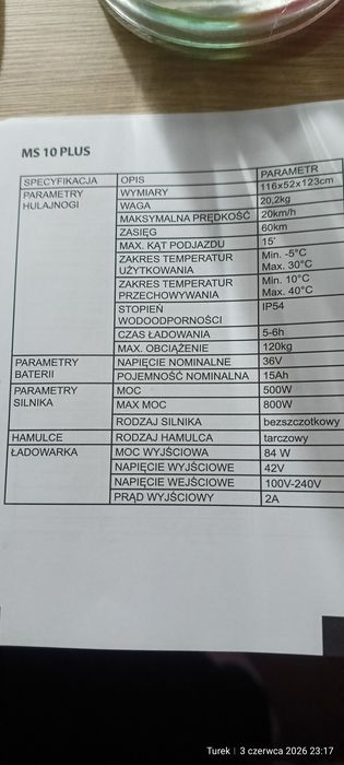 Hulajnoga motus Scooty 10 plus 2025
