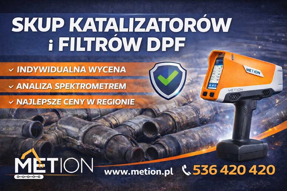 Skup katalizatorów Metion Gorlice - najlepsze ceny w regionie