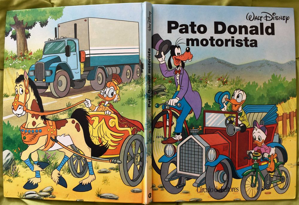 Pato Donald - Motorista