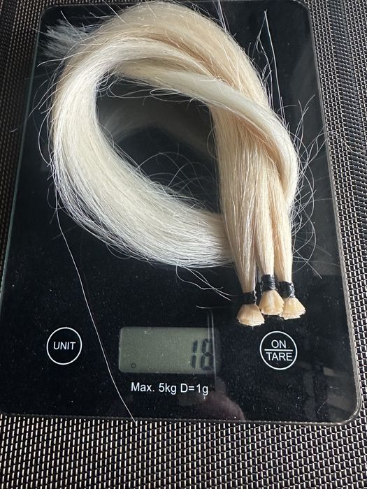 Натуральные волосы на капсуле