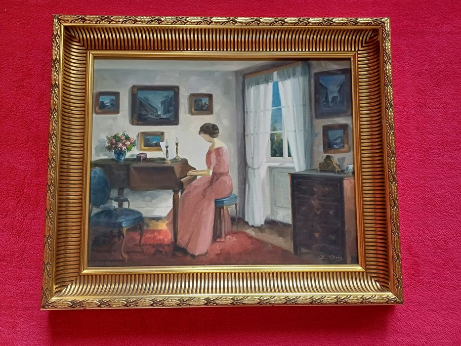 Bente Berg obraz na płótnie .