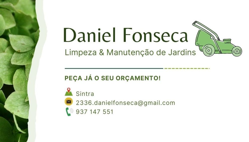 Limpeza e manutenção de jardins