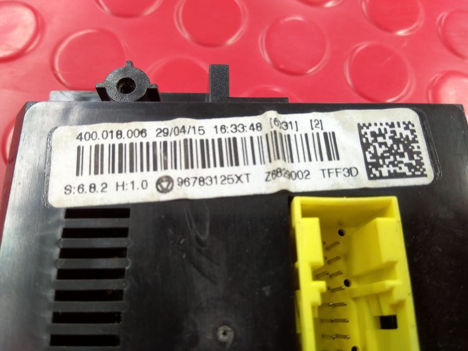 Botão Sofagem / Climatronic 96783125XT - CITROËN DS3