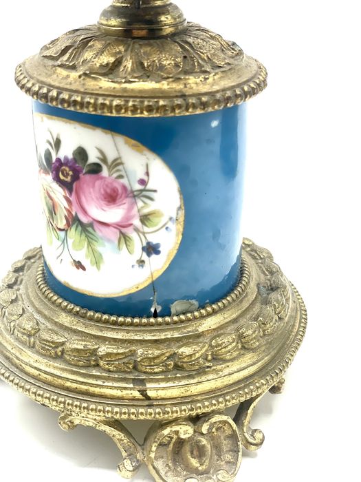 Casticais Sevres em bronze antigos sec 19