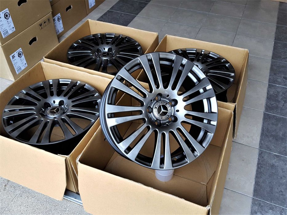 Alufelgi 16 5x112 Mercedes W447 V Vito Viano W639 A B C CLA GLA Chrom Shadow ! 824#