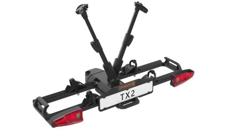 Bagażnik rowerowy na hak SPINDER TX2 LED SuperPremium 2 rowery, E-bike