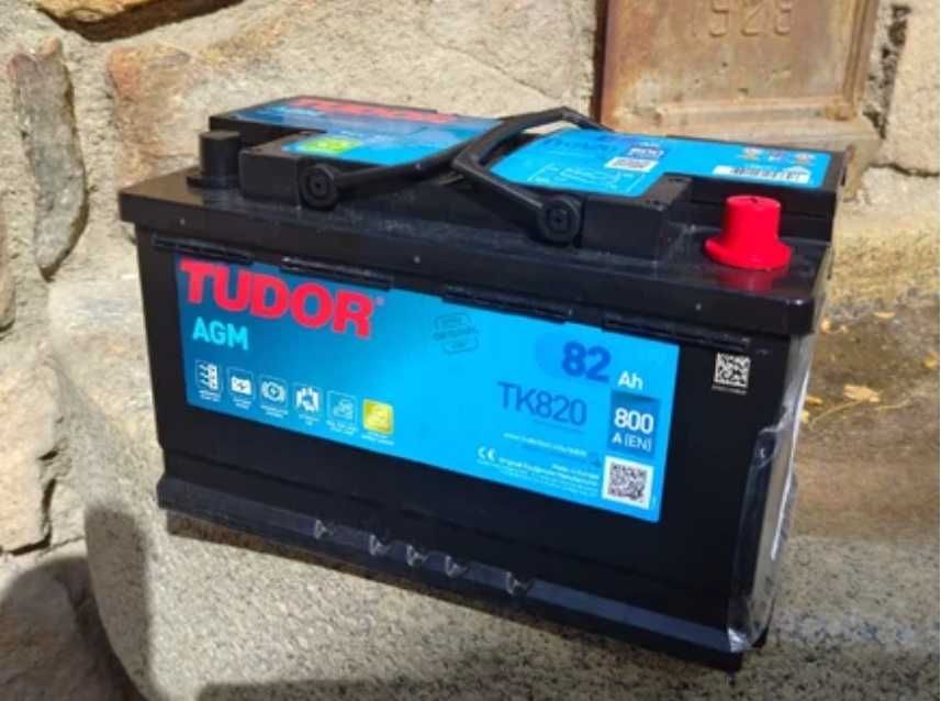 Bateria Tudor TK820 82Ah AGM (NOVA com fatura)