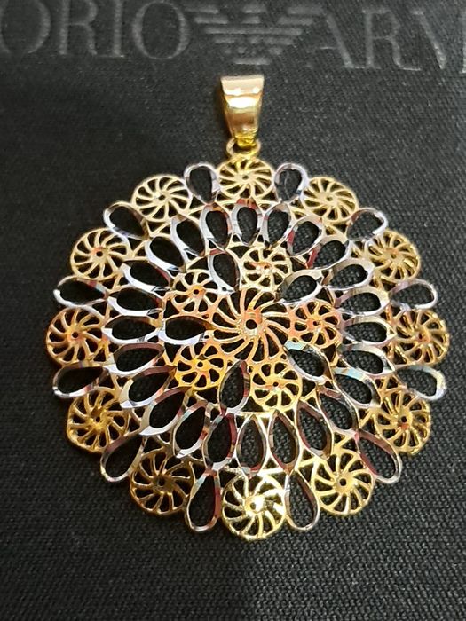 Złota zawieszka P585