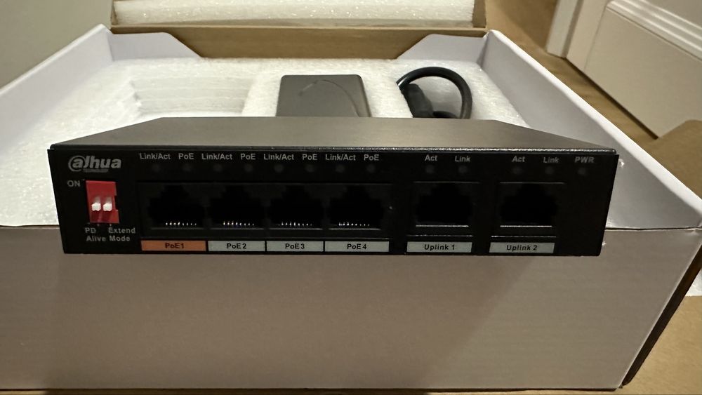 Switch poe dahua