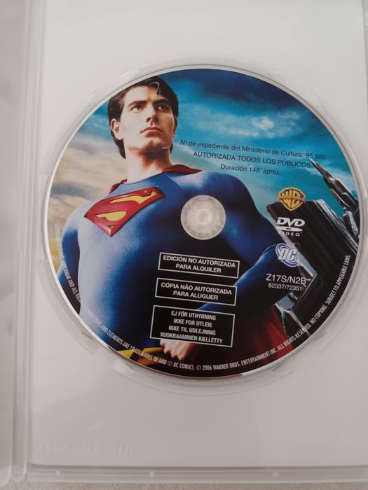 DVD super homem o regresso