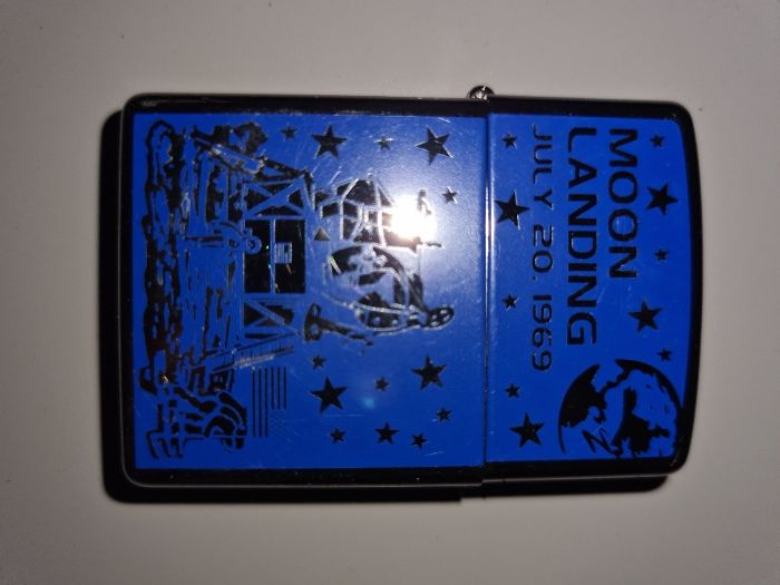 Isqueiro Zippo Alunagem novo