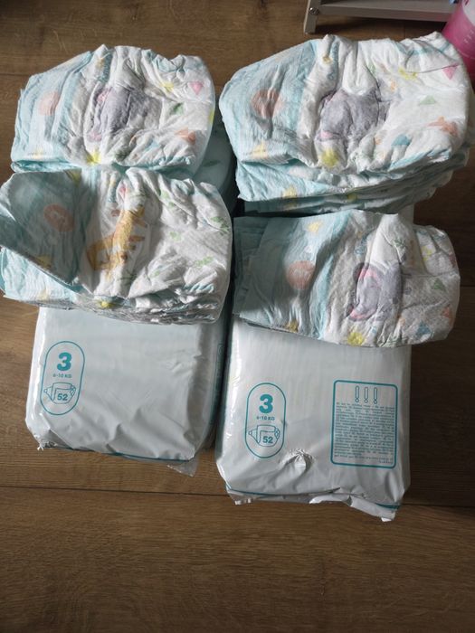 Pampersy rozmiary 3