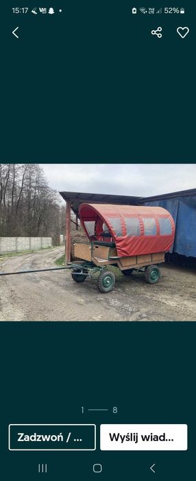 Promocja ! Wóz taborowy, bryczka, wagoneta