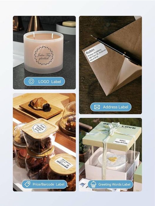 Термопринтер Принтер NIIMBOT B1 для етикеток